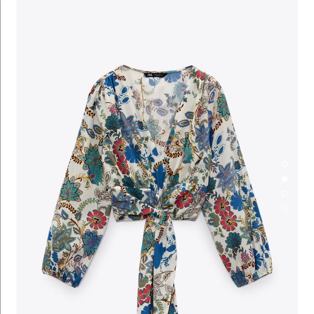 Zara floral top